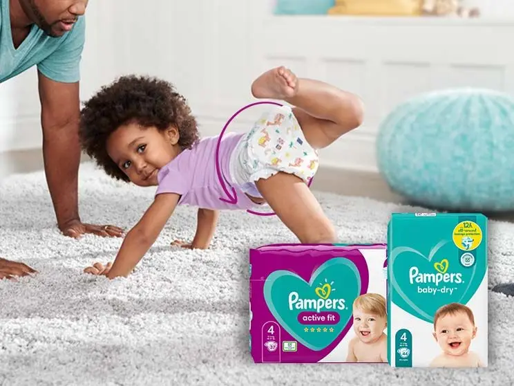 Disposable baby diapers and dry surface absorbent wholesale pampering baby diapers