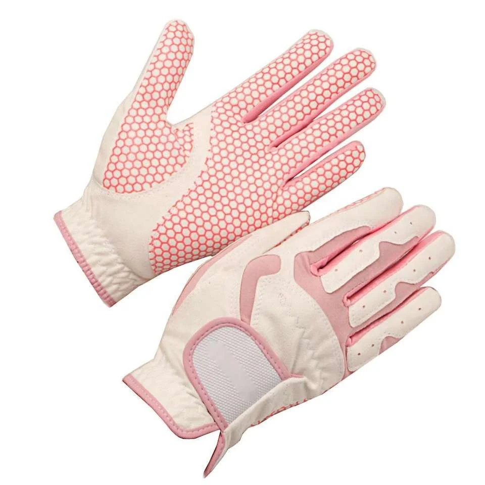 Soft Microfiber Golf Glove Breathable Anti-slip Golf Two Hand Gloves or Women for Professional Golfer Best Quality