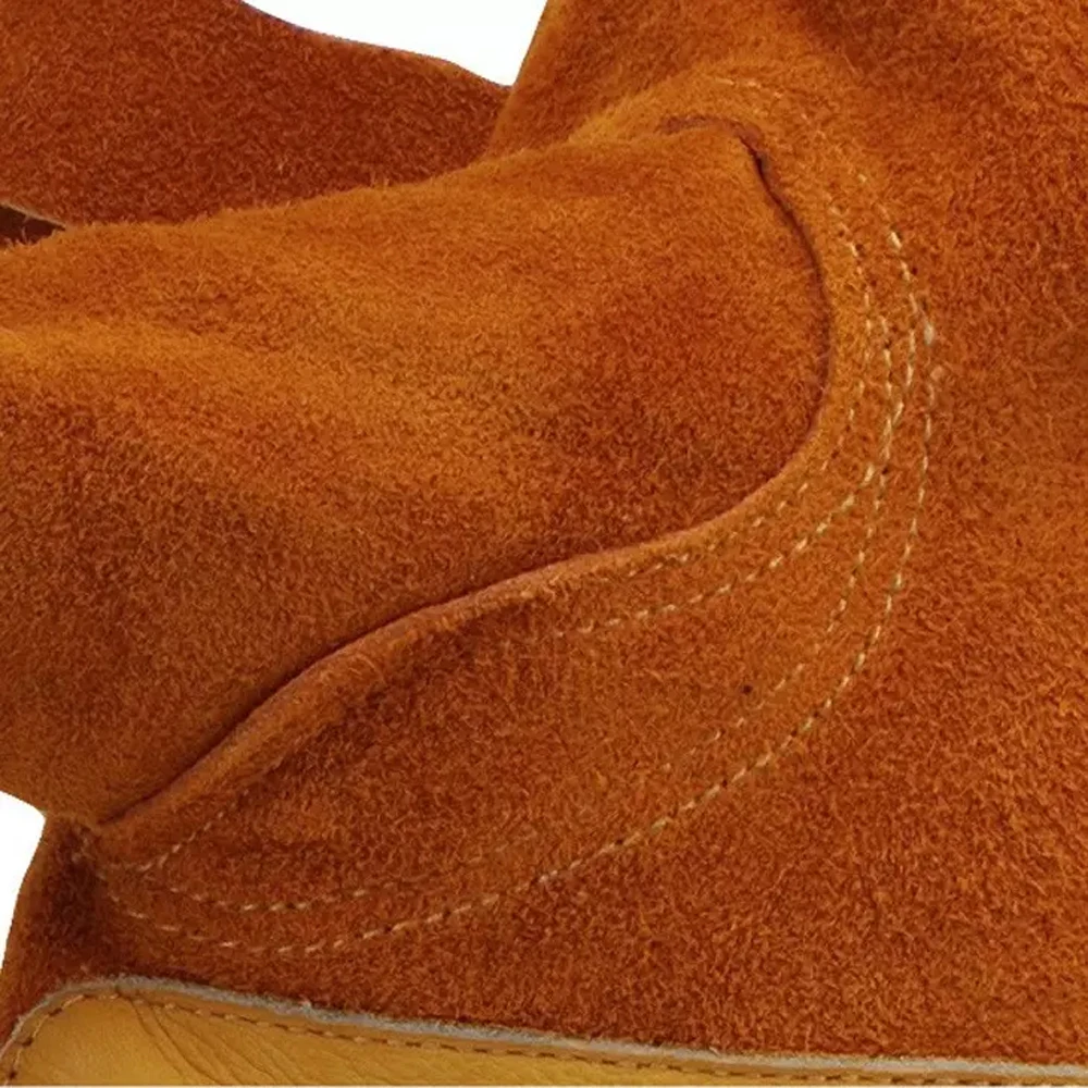 Wholesale Working Gloves Safety Cowhide Men Winter Hand Driving Leather Work Clean Cheap Custom Gloves with Stretchable