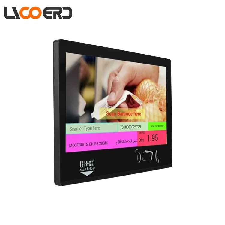 LICOERD M1A-116C-1K Wall-mounting Information Kiosk Supermarket Price Checker