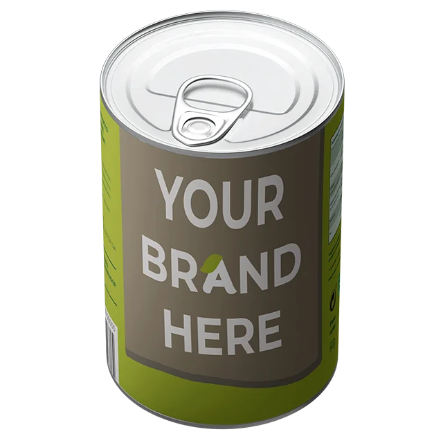 Top Quality NO GMO Made in Spain Healthy Canned Mixed Vegetables in tin for Supermarket and Horeca with Private Label 500 g