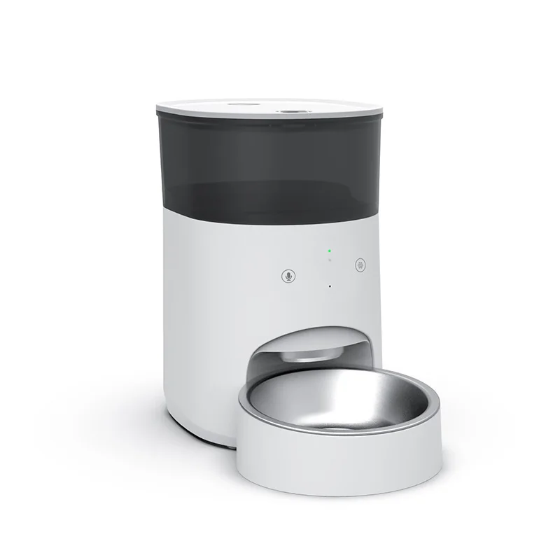 Amazon Hot Sale 4L ABS Mobile Phone Control Automatic Pet Food Dispenser Smart Wifi Dog Cat Feeder