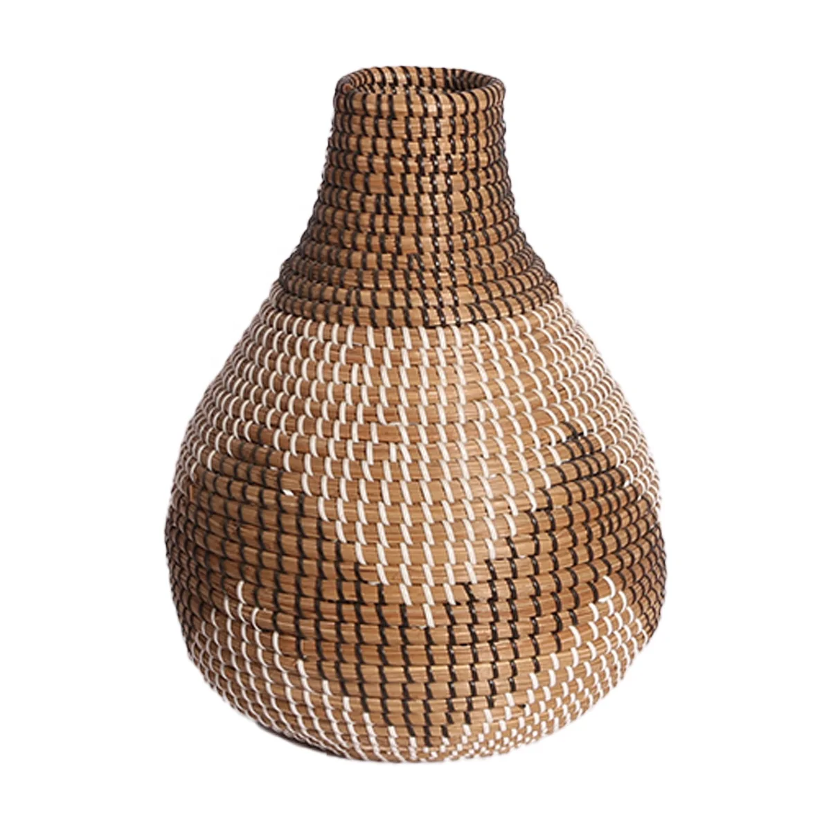 Hot Trend Rattan Mix PP Vases Traditional and Unique Design Decorative Flower Pots & Planters for House Interior Decoration