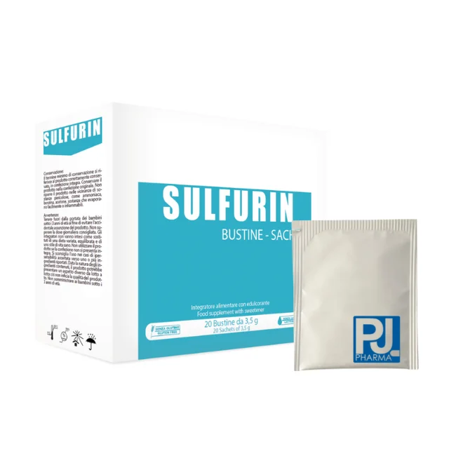 Gruppo farmaimpresa (pjpharma)hot quality made in italy health care supplies for cough with vitamin c Sulfurin powder sachets