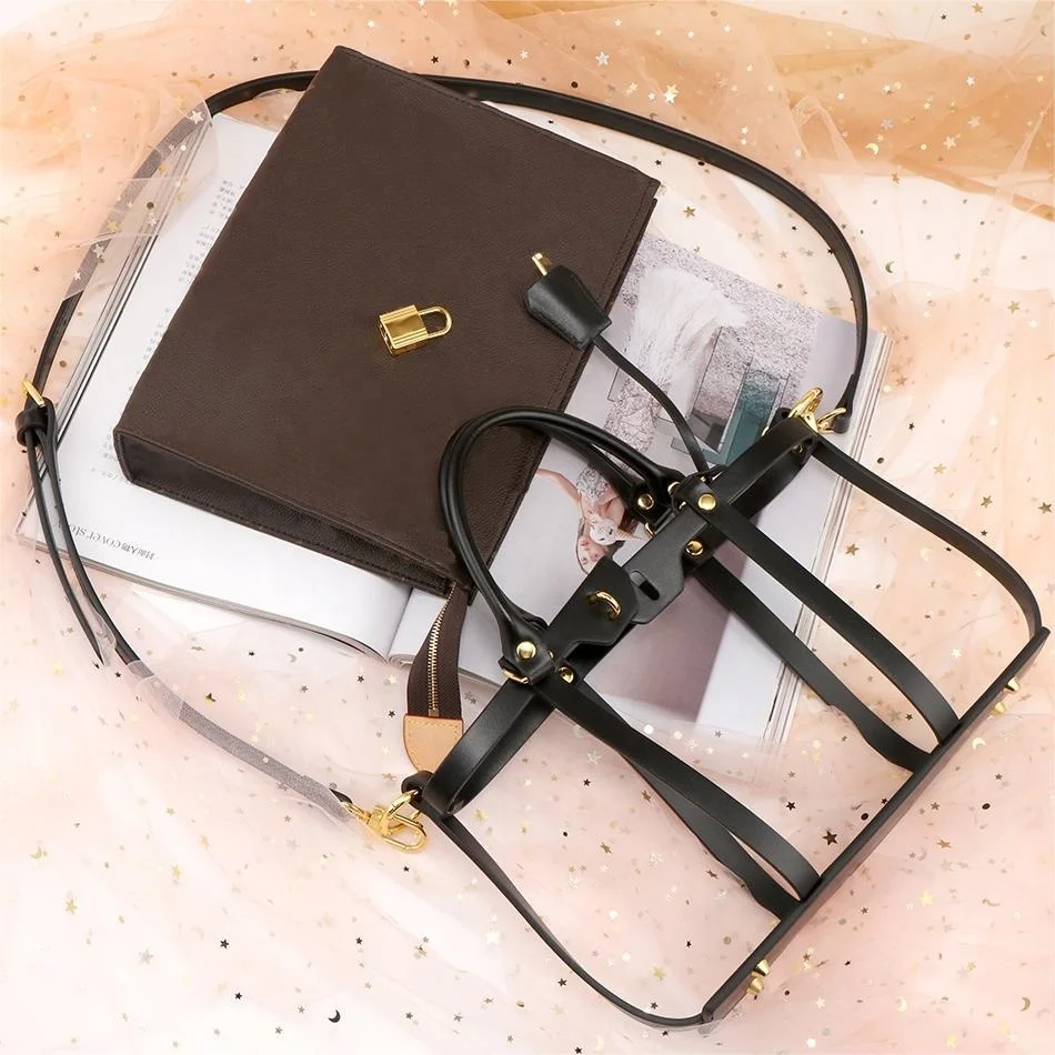 Famous Branded Luxury Wholesale high quality OEM top grade branded bags customized pvc tote bag diy kit stock bags