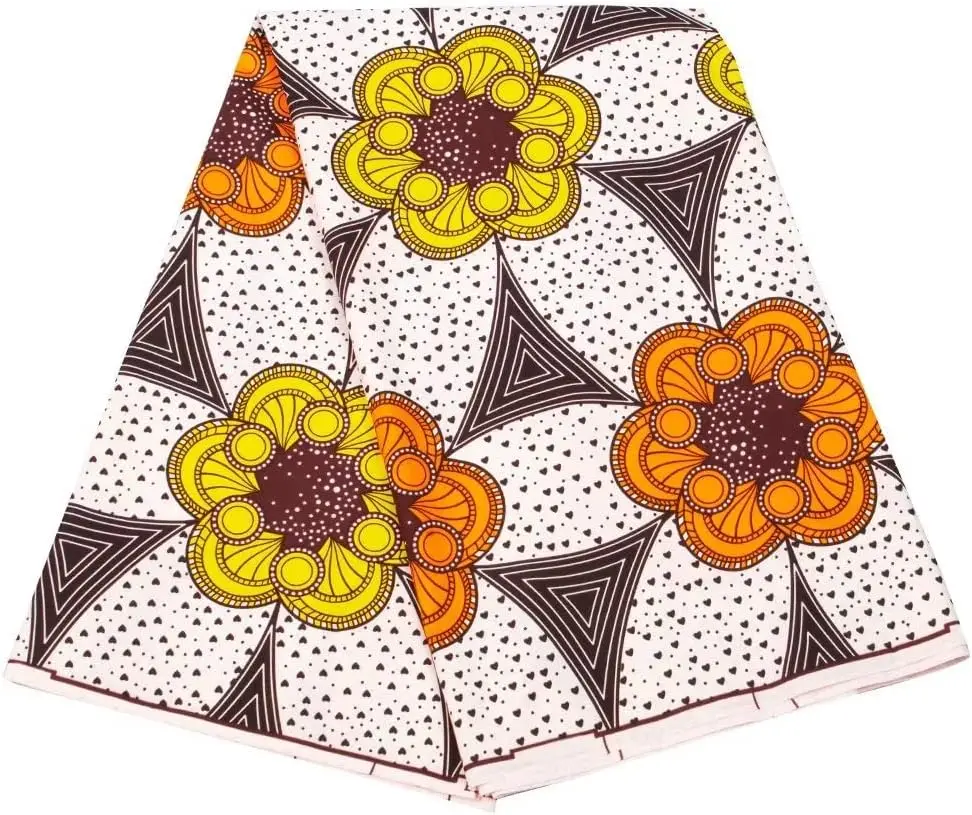 African Wax Printed Fabric High-Quality Holland Wax Loincloth Vibrant Patterns for Traditional Wear fabric crafts cotton INDIAN