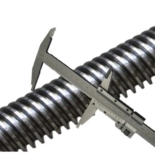 Machine tool large trapezoidal screw lifting drive adjust screw large diameter Tr60Tr70Tr80 large pitch around square teeth