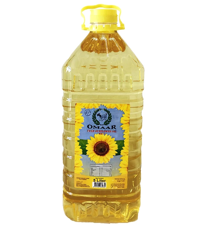 Russian refined sunflower oil ready for export in 1, 2 and 5 liter bottles