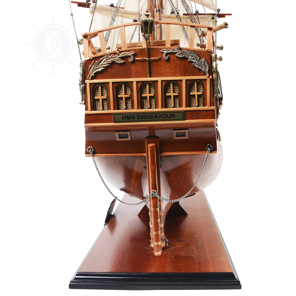 HMS hendeour 96 см большая модель корабля деревянная для художественных и ремесленных принадлежностей деревянного декора домашний деревенский декор