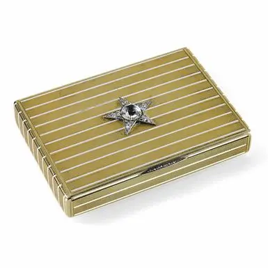 Custom Design Hand Made Metal Golden Finished Latest Design Hot Selling Cigarette case At wholesale price