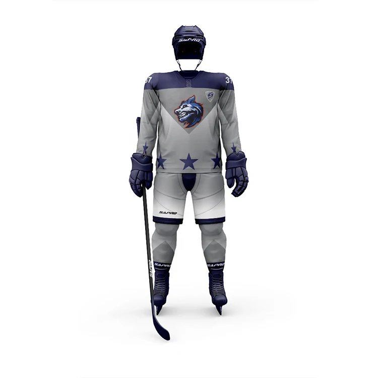 Manufactured Premium Quality Ice hockey jersey Customized Logo Adults Wear Printed Sublimation Ice Hockey Uniforms Sports Wear