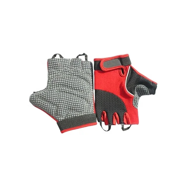 Half Finger Gloves Kids Outdoor Cycling Skate Riding Mountain Sports Bike Racing  Gel Palm Gloves