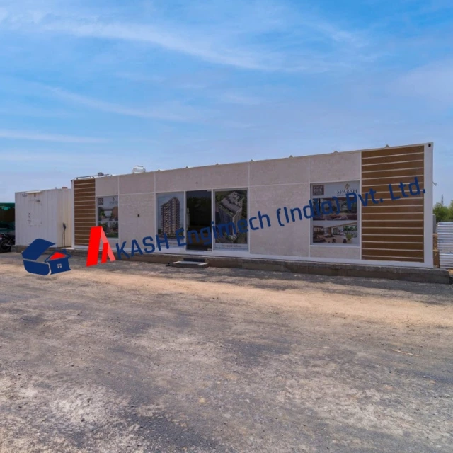 Portable Construction Office Container for Construction Sites for Building on the Go