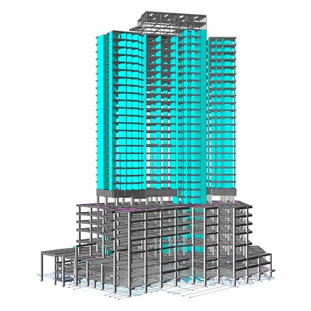 Structural Design Solutions for Villa Compliant with Local Zoning Codes and Building Regulations 3D Modeling Design Services