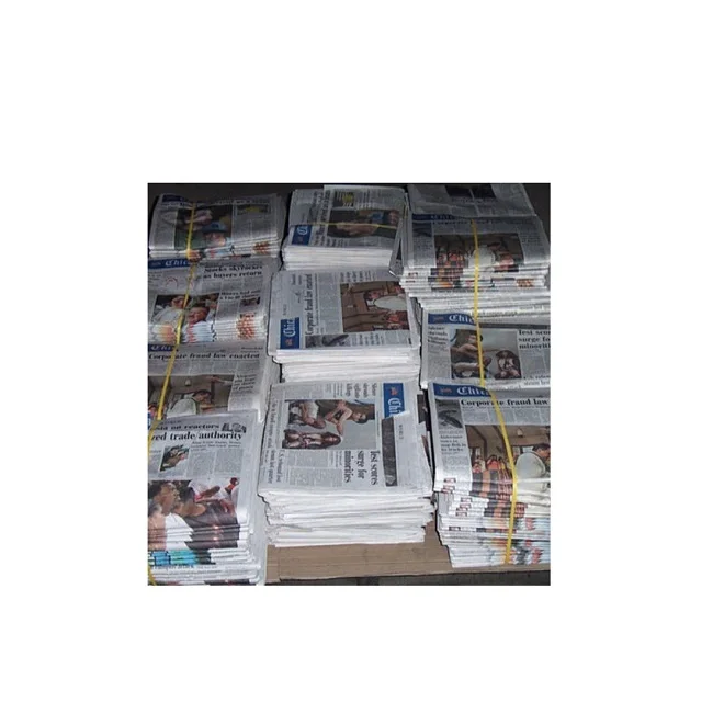 Высококачественная отработанная бумага Occ старые газеты чистая упаковка для бумаги ONP отходов целлюлозы чистый материал коричневая машина исходное производство