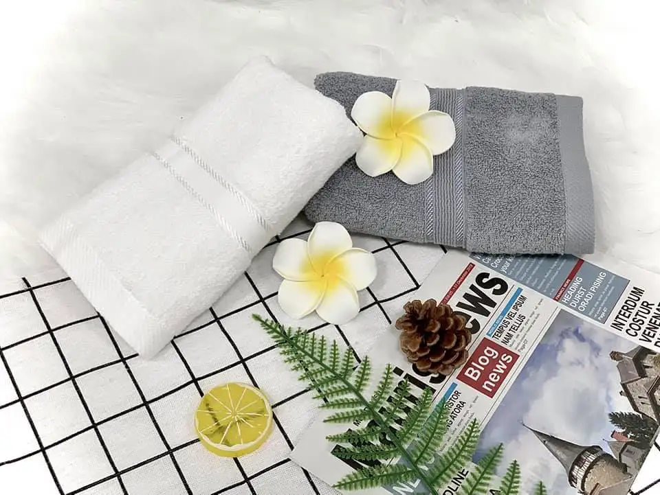 Face Towel  Wholesale 100% Cotton Thicken Color Striped
