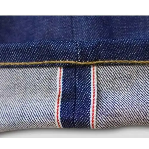 100% Pure Organic Cotton Hand Spun Handloom Selvedge Denim Fabric