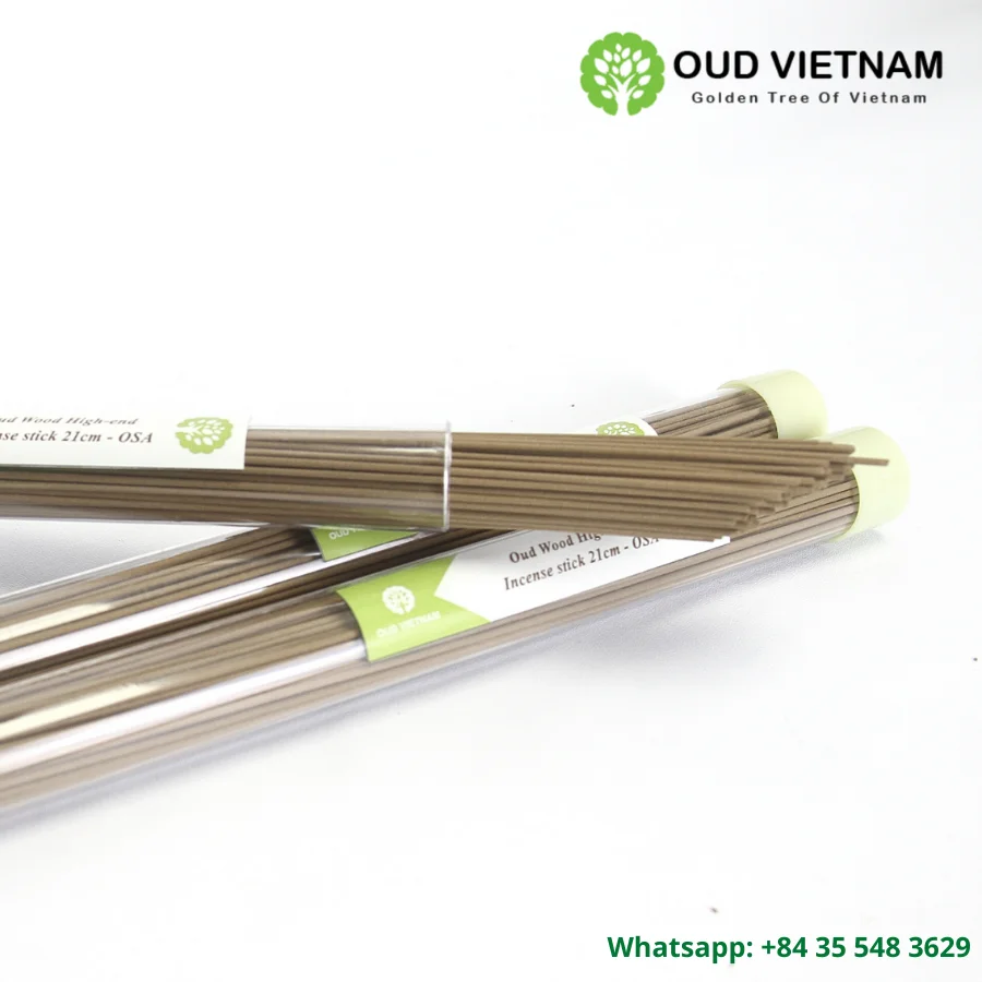 Wholesale Natural Incense Sticks Aroma Oud Vietnam High-end Grade Tripple a Plus Long Last Time Smelling