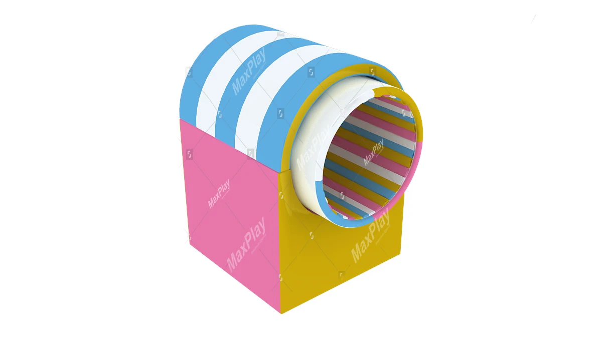 Top Sale ! High Quality Customizable Mixed Colour Commercial Soft Play Powerful Motor Safety Lock Hamster Cage