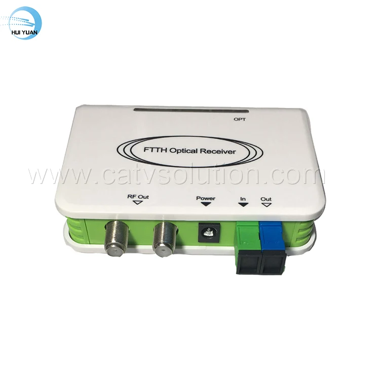 CATV Node Mini FTTH Triplexer Minimode Optical WDM Receiver With Two RF Port