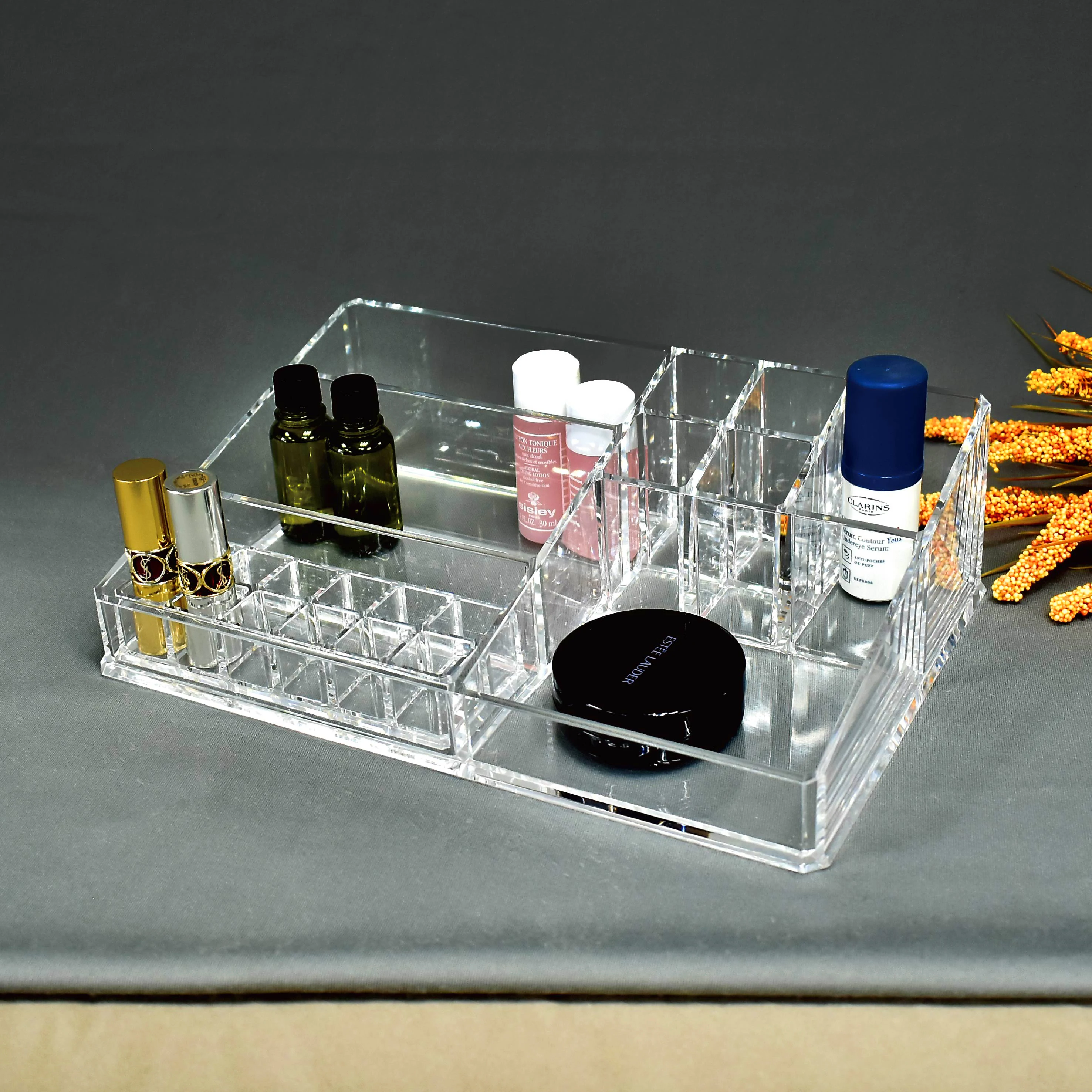 Hot Sale Acrylic Cosmetics Accessories Organizer For Home Storage Department Store Gift Shop