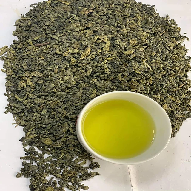 Premium fresh organic tea loose leaf bulk order Vietnam tea PEKOE GREEN TEA