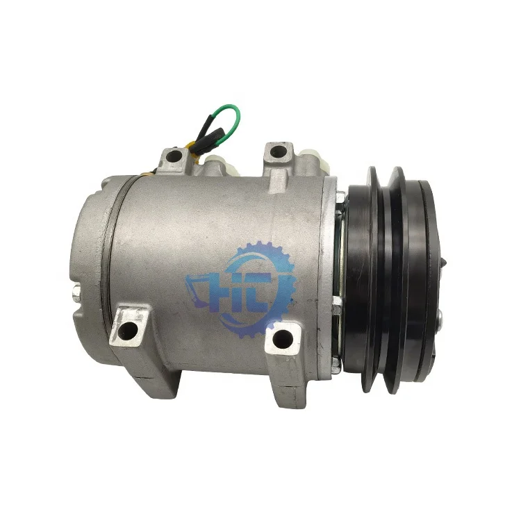 Excavator Air Conditioner Compressor R210-7  R210LC-7 Air Compressor Assy 11N6-90040