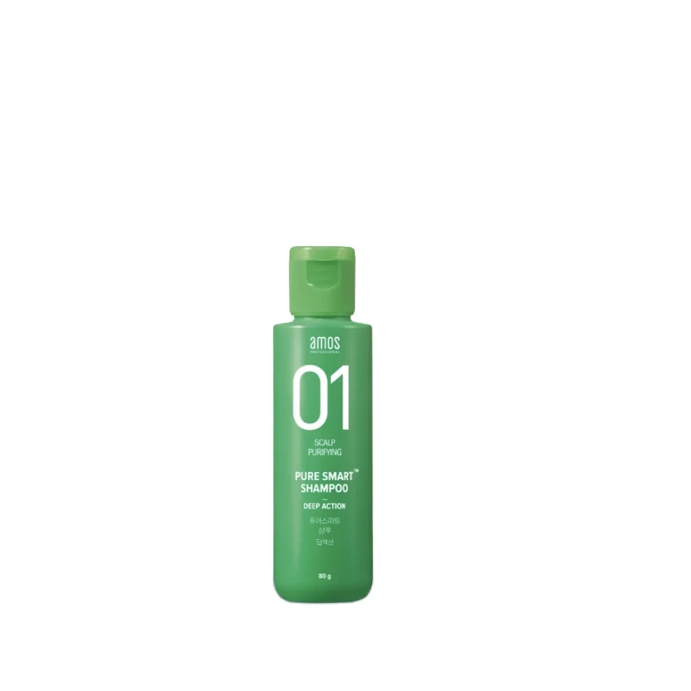 [AMOS PROFESSIONAL] NEW+ Pure Smart dandruff care Shampoo Deep Action 80ml [HOT KOREAN BRAND]