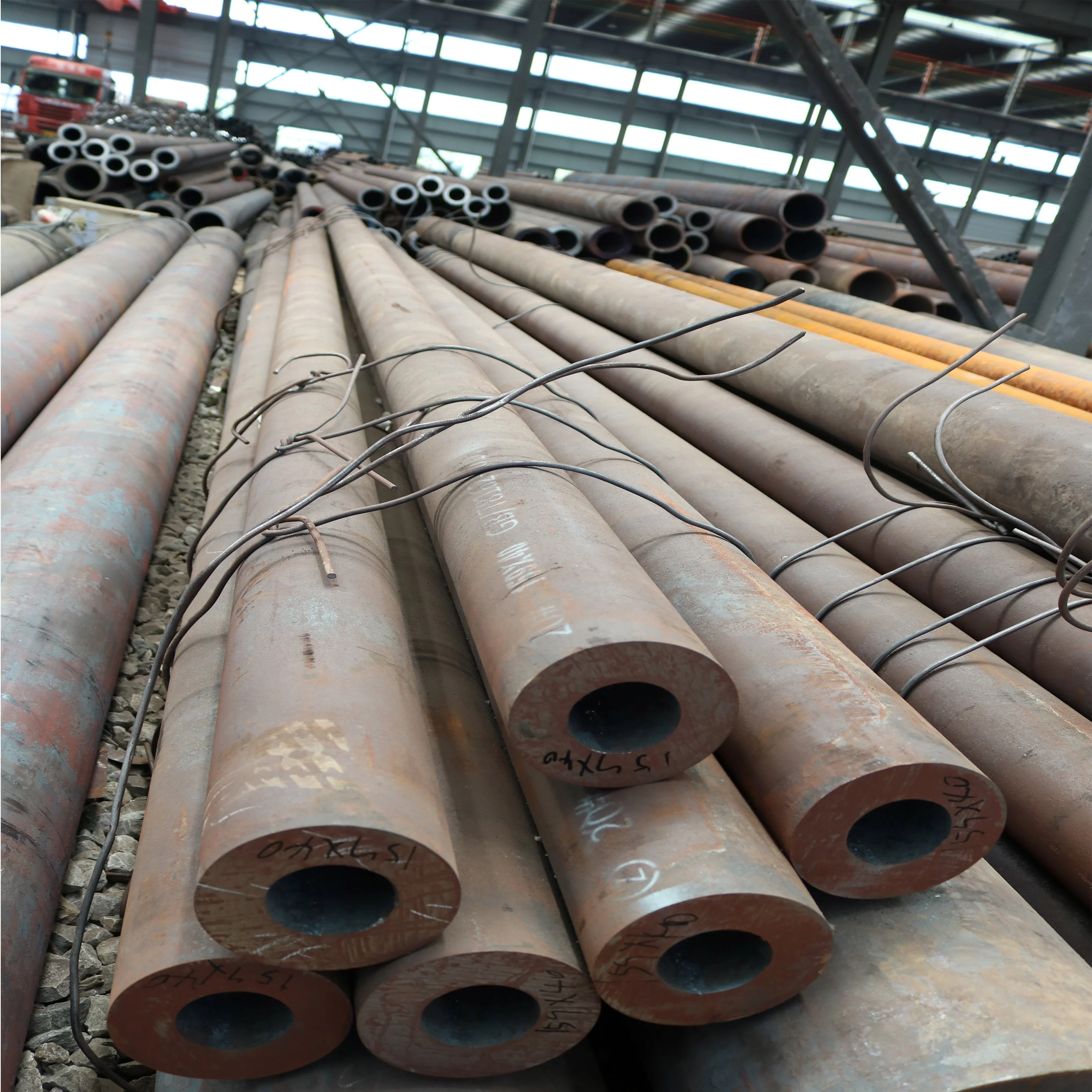 High Pressure Seamless ASTM A106 Gr B 20# Q235 for Petroleum and Gas Transport Carbon Steel Pipe