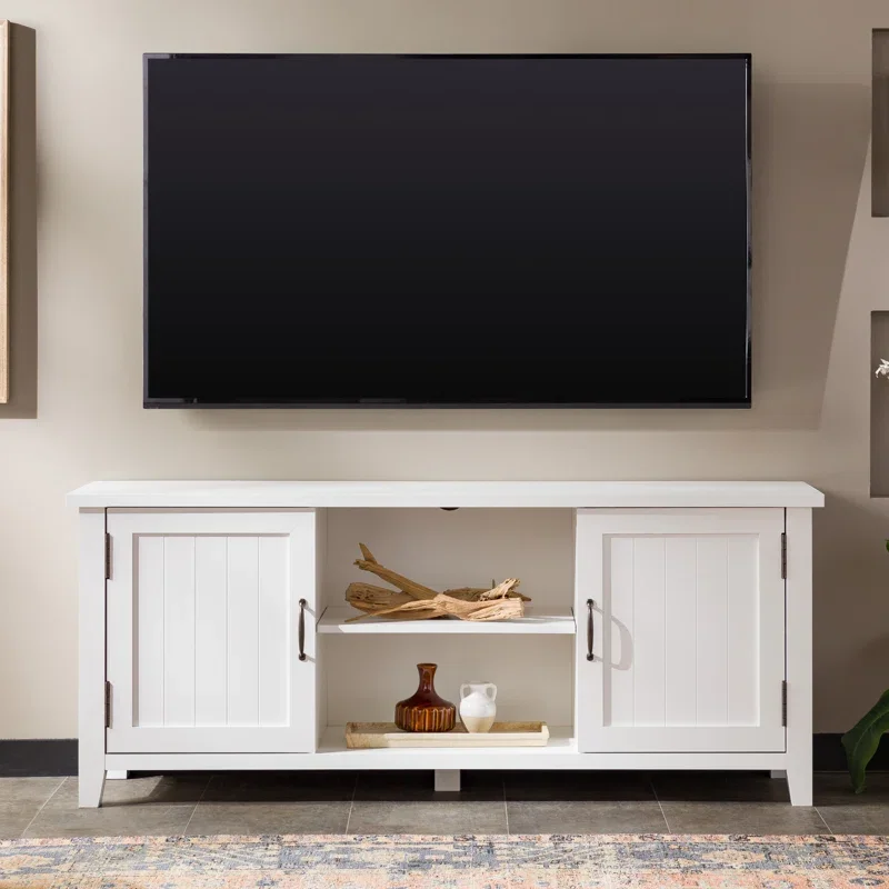 GOODFRIENDSHIP Cheap Price Modern TV Stands With Door Storages Wooden TV Cabinet Living Room