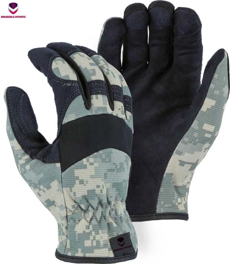 New Outdoor Sports Full Finger Mechanical Gloves Leather tactical gloves and winter safety gloves with custom  logo
