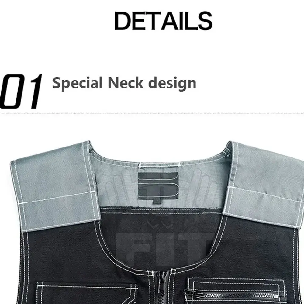New Style Vest Safety For Protection Use Best Quality Safety Work Vest For Men Use Work Vest