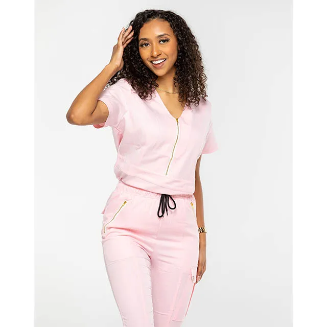 spa uniform women fashionable nurse white uniform designs srubs medical scrubs uniform nurse nurse scrub suit design