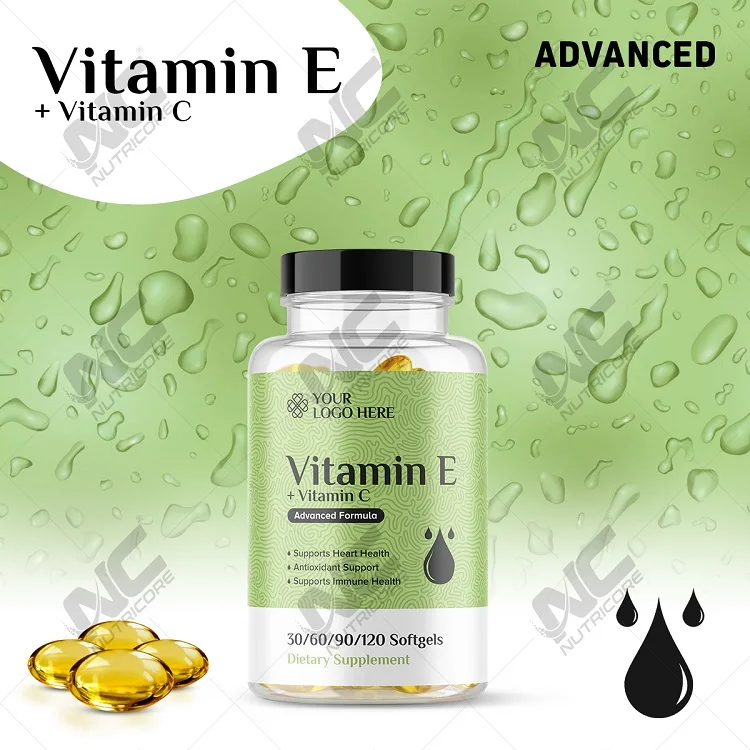 Premium Quality Best Selling Wholesale Healthcare & Dietary Supplement Vitamin C with E Softgels from Indian Supplier