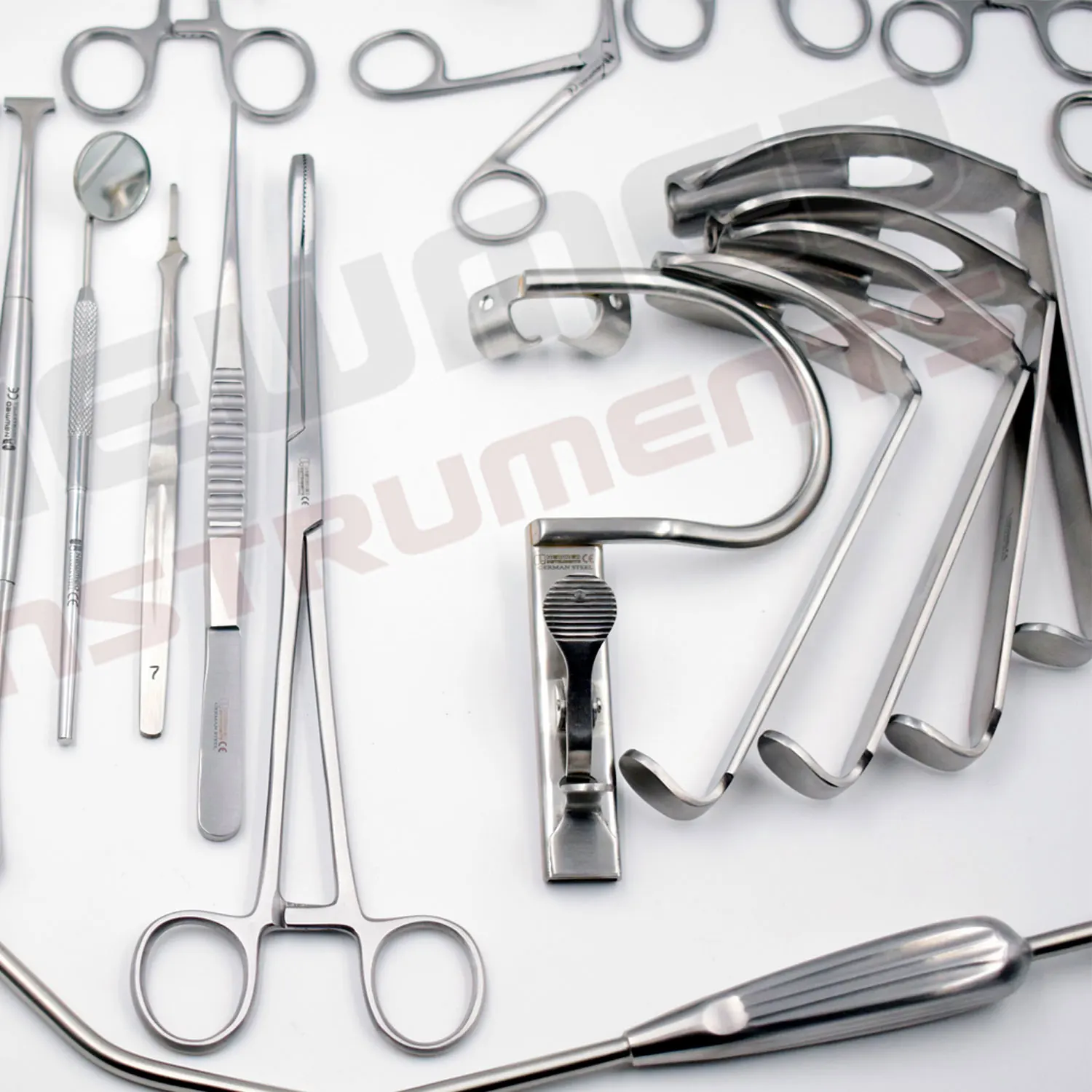Инструменты для тонзиллэктомии аденоидэктомии полный набор с щипцами иссечения тонзиллярных инструментов