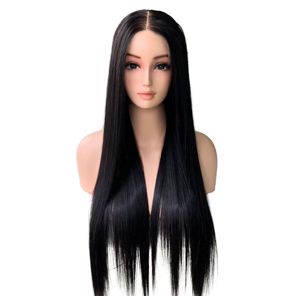 12A Natural Color Bone Straight Human Hair Wigs Vietnamese Human Hair Wigs, Lace Front Wigs Human hair, weft hair extensions