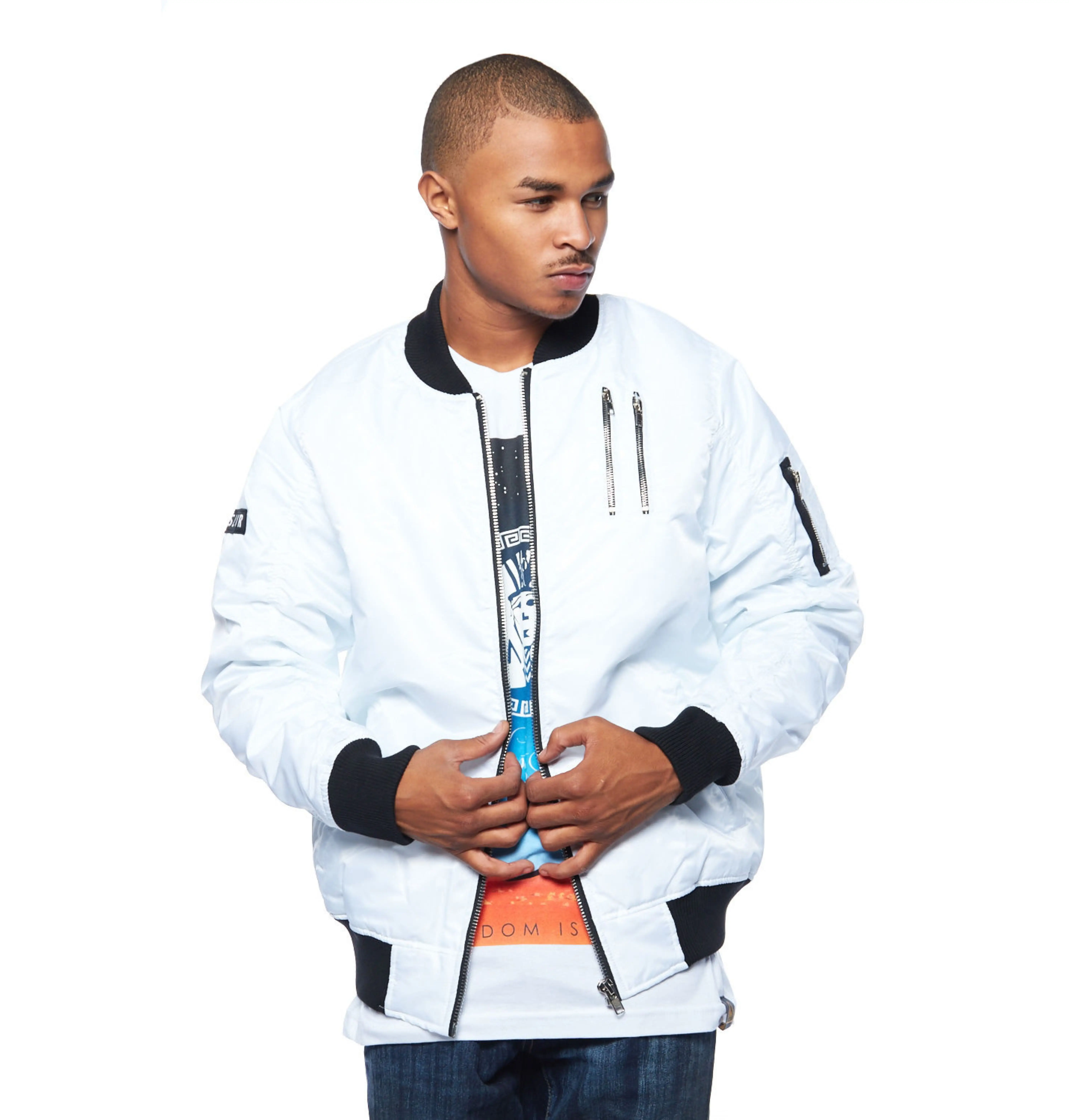 High Quality College Polyester Blank Bomber Custom Sport Fall Plain Baseball Jackets Mens Red Varsity Jacket