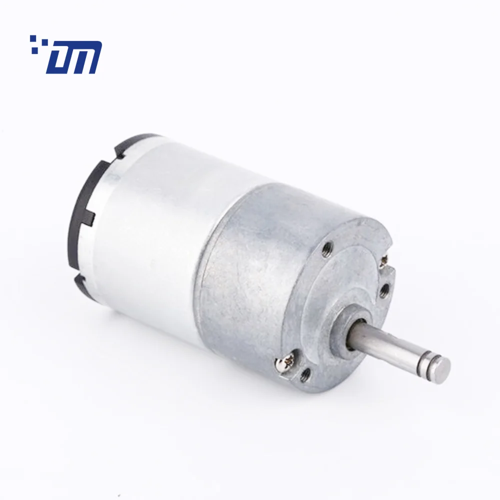 Customized DM-33RS528 Round Spur Gear Motor Permanent Magnet Dc Motor 12v 120 Rpm Gearbox 24 Volt for Range Hood