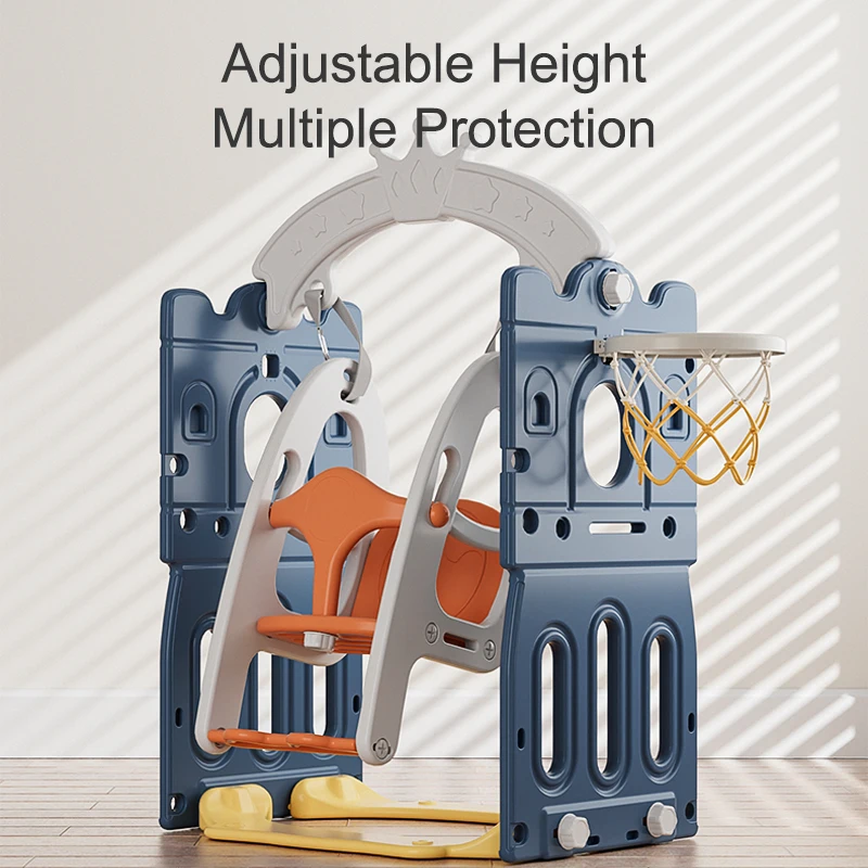 Infant Large Indoor Toddler Home Plastic Children Playground Kids Outdoor Garden Bouncer Baby Toy Slide And Swing Seat Chair Set