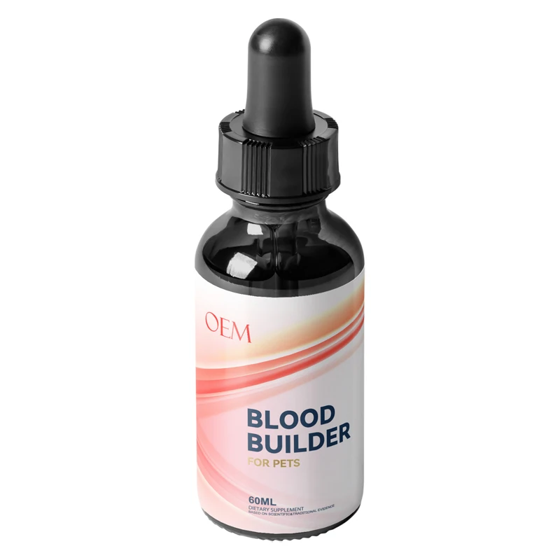 Pregnant female dog health blood builder drop with vitamin folic acid liquid drop