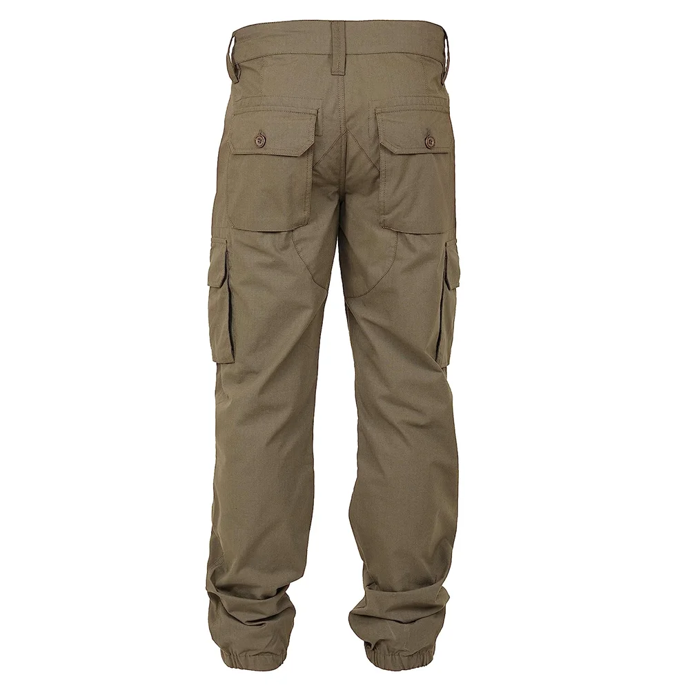 New Design Fashion Cargo Pants Men Custom Logo Printed Street Wear Style Jogger Cargo Trousers