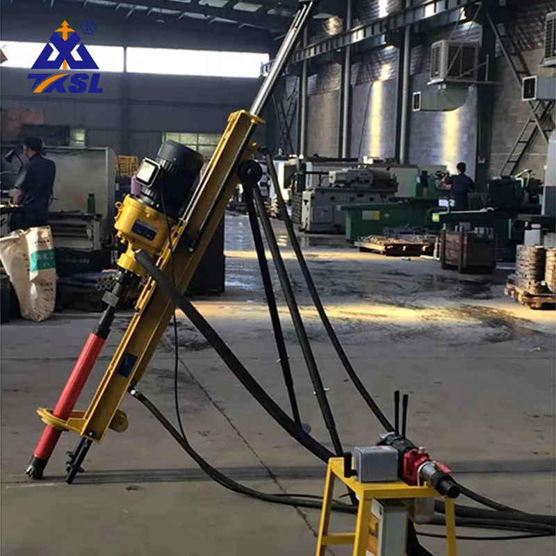 Rock buster drill rig dth drilling equipment tractor mounted dth machine