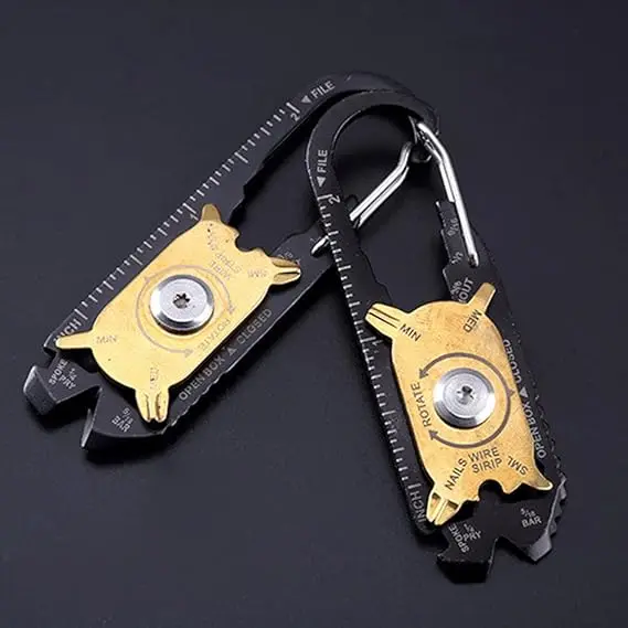 Outdoor 20-in-1 Multi-Function Combination Tool EDC Outdoor Portable Gadget Portable EDC Keychain