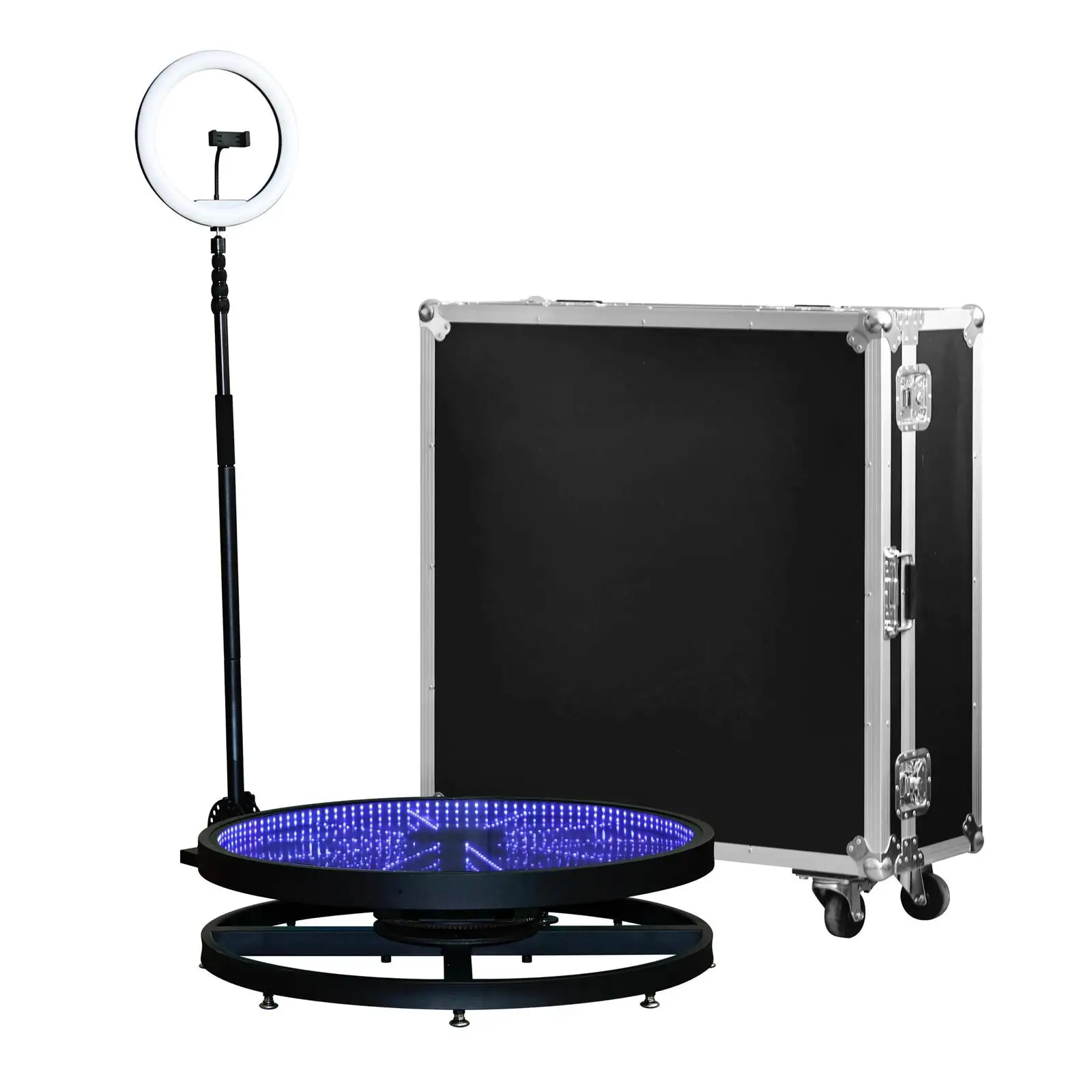 Hot Sale Automatic Spinning 360 Photobooth  Automatic 360 Degree Video Booth Rotating 80Cm 100Cm 115Cm Prix