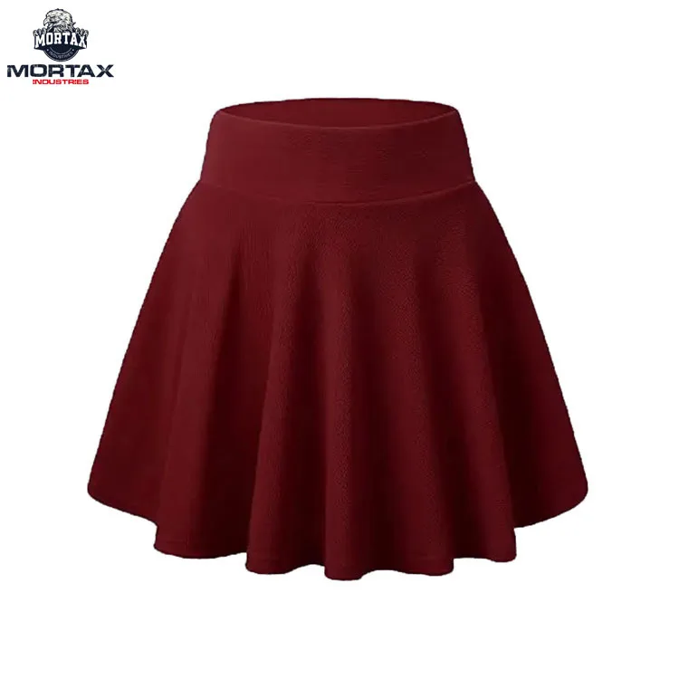 Sports edition create your own logo premium quality printed Fine quality by manufacturer for women skirts