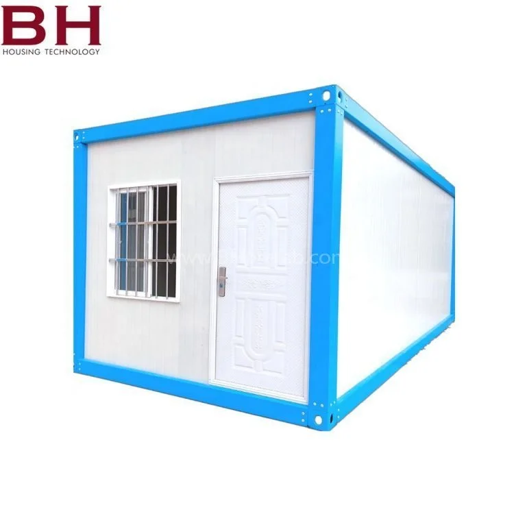 Portable Prefab Houses glass wall Cabin Modern Cabin Office Container house