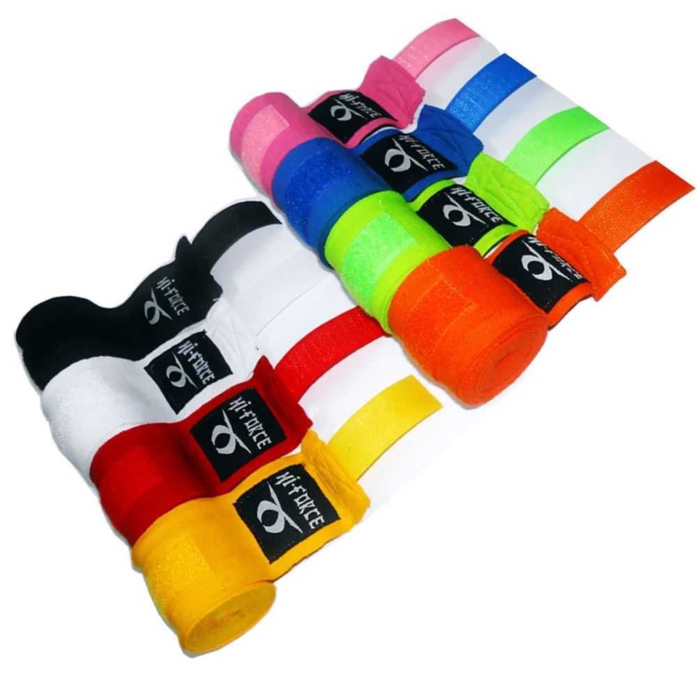 Custom Made Breathable Elastic Handwraps Boxing Bandages MMA Muay Thai Kickboxing