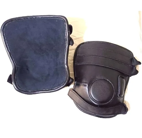 SI - HORSE RIDING KNEE GUARD ( LEATHER )