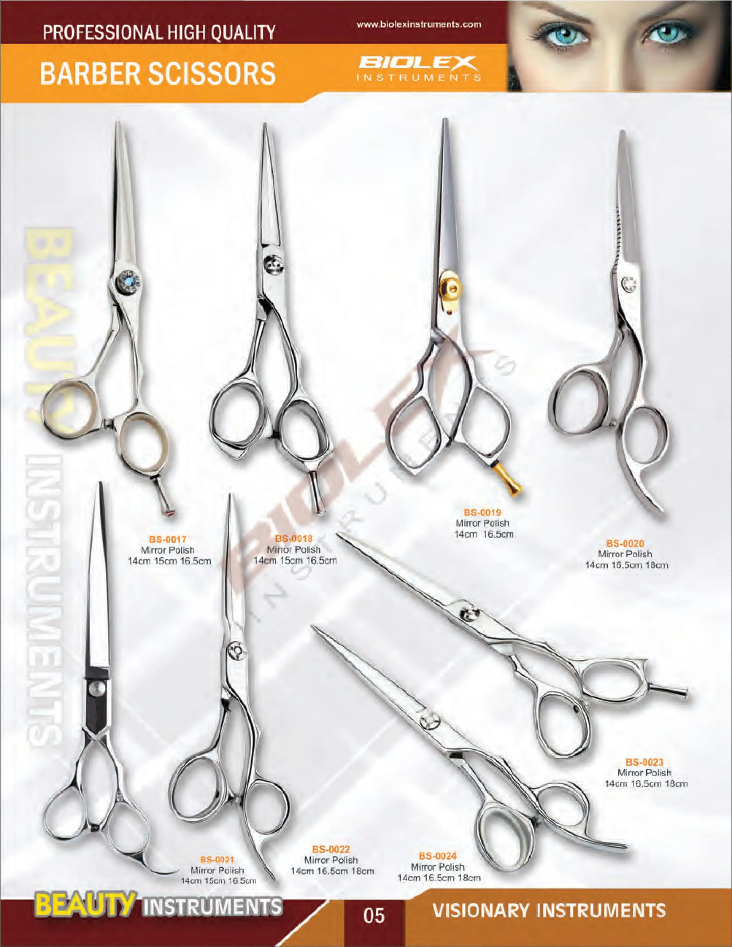 Professional Blue finger Ring Stainless Steel Barber 6 inch Hair Cutting Training Beauty School scissors