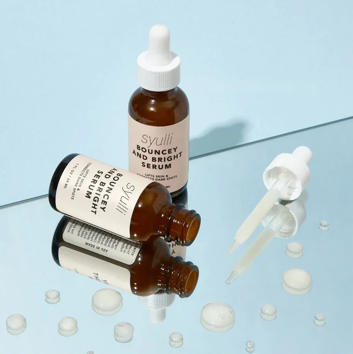 Natural Organic Hyaluronic Acid Aloe 20% Vitamin C E Bright Anti Aging Serum For All Skin Types